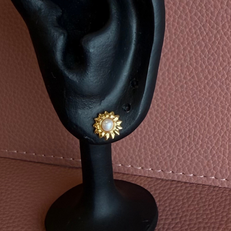 Pearl Earrings (Medical Closure)