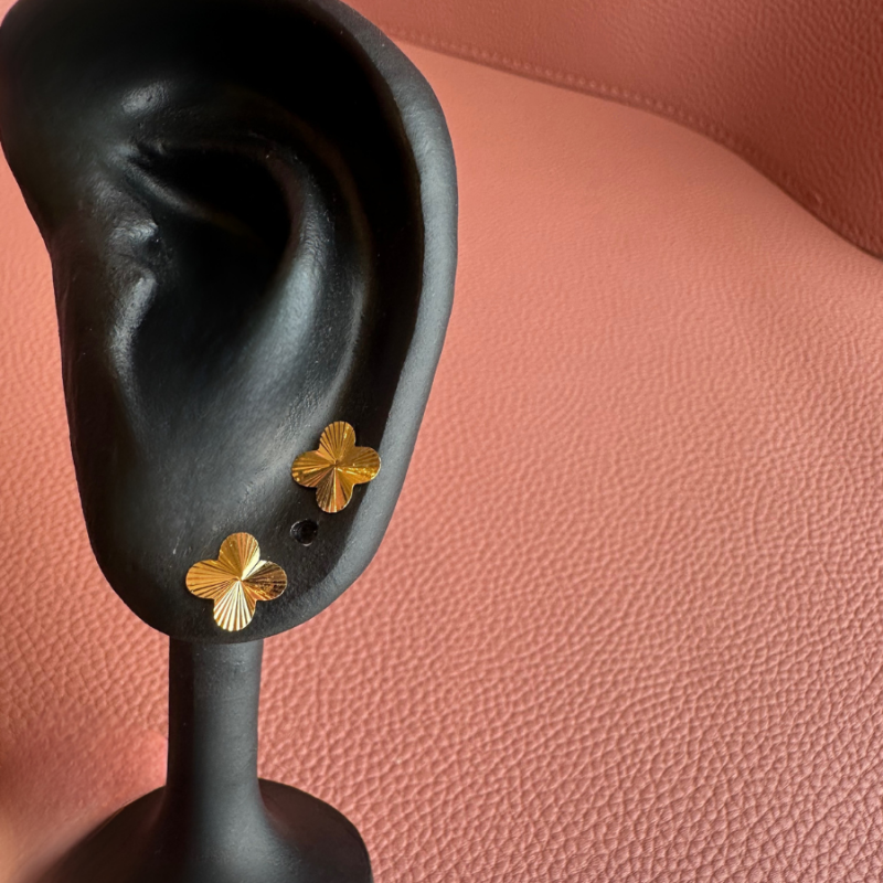 21K Gold Earrings