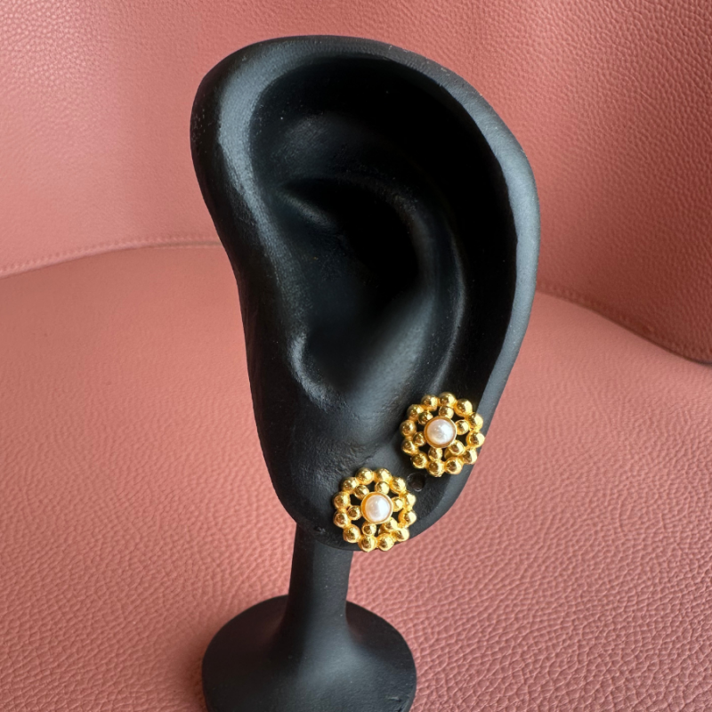 Pearl Earrings (Medical Closure)