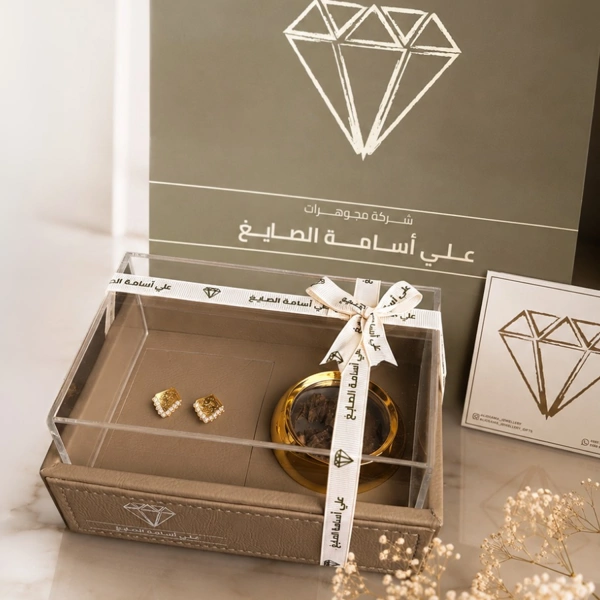 Original Bent 1/4 Lira Earrings with Pearl + Bukhor 