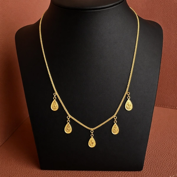 TearDrop Necklace 22 Karat