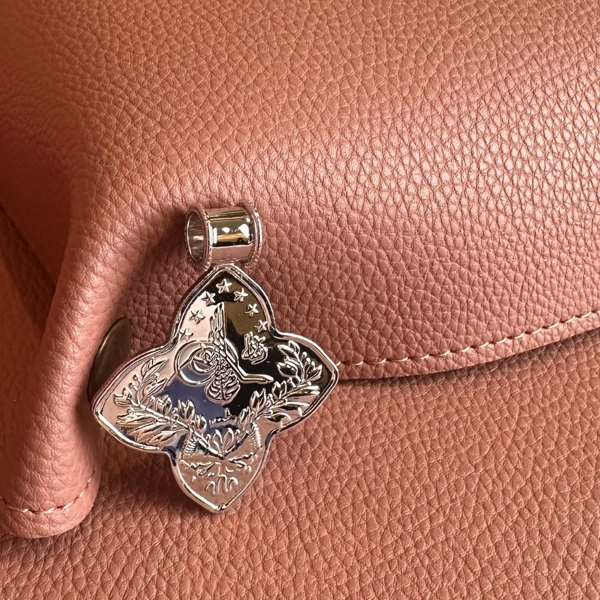 Silver Flower Pendant (Size 2)
